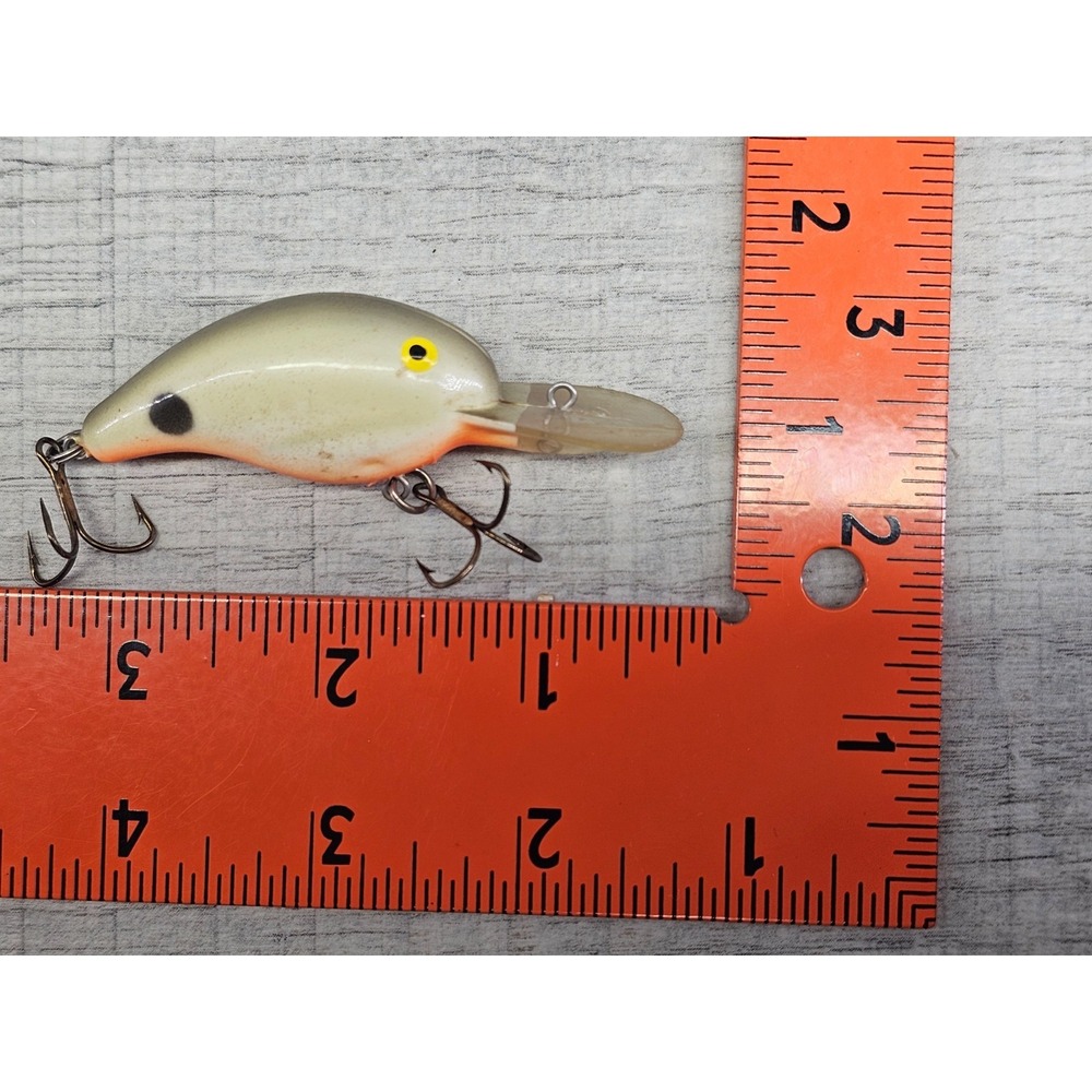 Vintage Pre-Pradco Bandit 100 Series Crankbait Tennessee Shad Bass Lure 2"